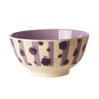 Blackberry Beauty Print Melamine Bowl By Rice DK